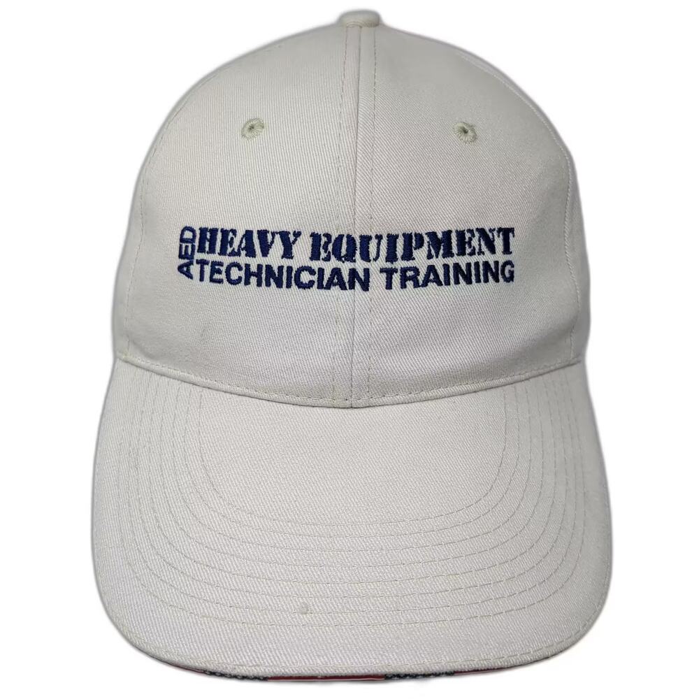 Hammette Sharp AED Heavy Equipment Technician Training Hat Baseball Cap Beige OS
